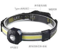 Portable Rechargeable Head Lamp XPE COB