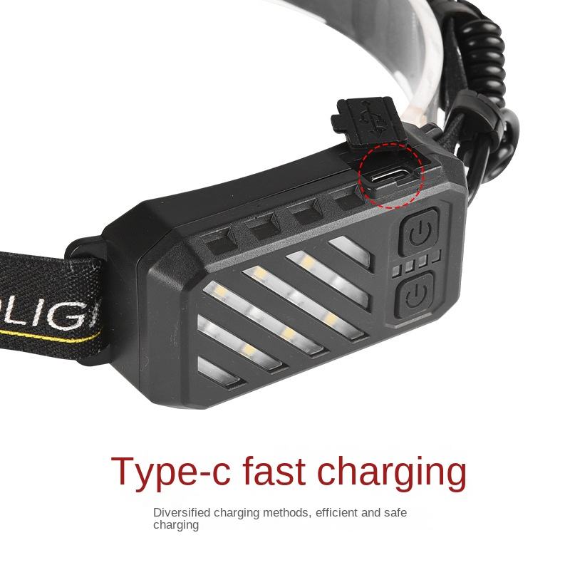 Portable Rechargeable Head Lamp XPE COB
